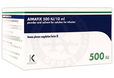 Aımafıx 500 IU/10 mL IV İnfüzyonluk Çözelti Hazırlamak İçin Toz ve Çözücü