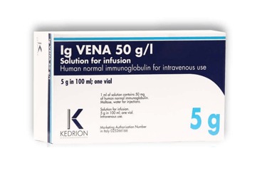 IG VENA 5 GR/100 ML IV INF. ICIN COZELTI, 1 ADET