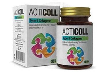 ACTICOLL TIP II KOLAJEN, BOSWELLIA SERRATA VE MSM UCEREN TAKVIYE EDICI GIDA 30 kapsül