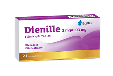 DIENILLE 2 MG/0.03 MG FILM KAPLI TABLET ,21 TABLET