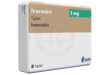 Iveraxiro 3 mg Tablet, 8 ADET