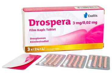 DROSPERA 3 MG/0.02 MG FILM KAPLI TABLET, 84 TABLET