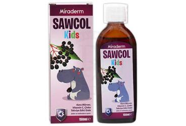MIRADERM SAWCOL KIDS SURUP 150 ml şişe