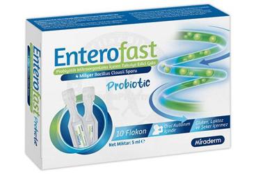 ENTEROFAST PROBIOTIC 10 FLAKON 10 adet