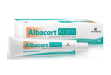 ALBACORT % 1+% 0.1 KREM, 15 G