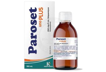 PAROSET UNO PLUS 250 MG/5 ML SÜSPANİSYON, 150 ML