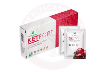 DR. PHYTOFARMA KETFORT KEKREYEMIS, TARCIN, HIBISKUS, C VITAMINI, ACIBADEM ICEREN TAKVIYE EDICI GIDA 20 saşe