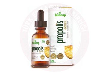 HUNNAP PROPOLIS EKSTRESI ICEREN SIVI TAKVIYE EDICI GIDA 30 ml şişe