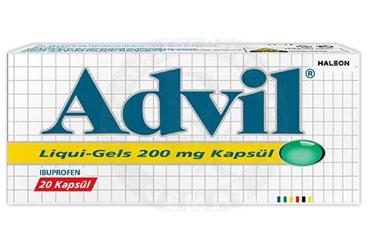 ADVIL LIQUI-GELS 200 MG KAPSUL (20 KAPSUL)