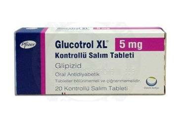 GLUCOTROL-XL 10 MG TABLET, 20 ADET