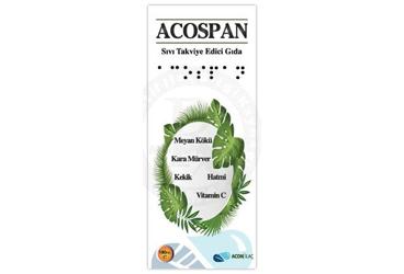 ACOSPAN SIVI TAKVIYE EDICI GIDA 100 ml şişe