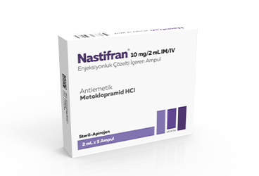 NASTIFRAN 10 MG/2 ML IM/IV ENJEKSİYONLUK ÇÖZELTİ, 5 AMPUL