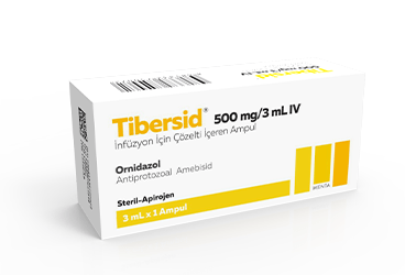 TIBERSID 500 MG/3 ML IV İNFÜZYON İÇİN ENJEKSİYONLUK ÇÖZELTİ, 1 AMPUL