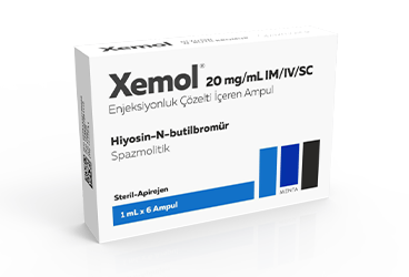 XEMOL 20 MG/ML IM/IV/SC ENJEKSİYONLUK ÇÖZELTİ, 6 AMPUL