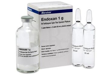 ENDOXAN 1 G IV İNFÜZYONLUK ÇÖZELTİ HAZIRLAMAK İÇİN TOZ, 1 ADET