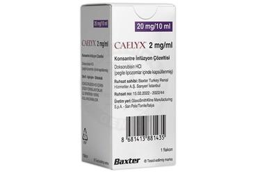 CAELYX 2 MG/ML IV İNFUZYONLUK ÇÖZELTİ HAZIRLAMAK İÇİN KONSANTRE, 1 ADET