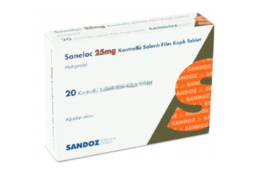 SANELOC 25 MG KONTROLLÜ SALIMLI FİLM KAPLI TABLET