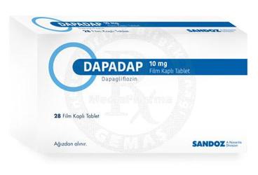 Dapadap 10 mg Film Kaplı Tablet, 28 ADET