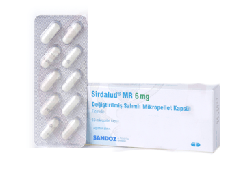 SIRDALUD MR 6 MG DEĞİŞTİRİLMİŞ SALIMLI MİKROPELLET KAPSUL, 10 ADET
