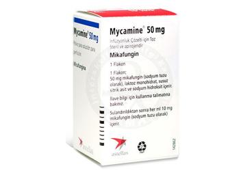 MYCAMİNE 50 MG IV İNFÜZYONLUK ÇÖZELTİ İÇİN KONSANTRE TOZ