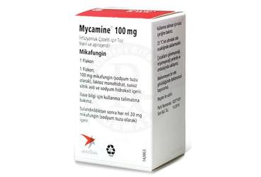 MYCAMİNE 100 MG IV İNFÜZYONLUK ÇÖZELTİ İÇİN KONSANTRE TOZ