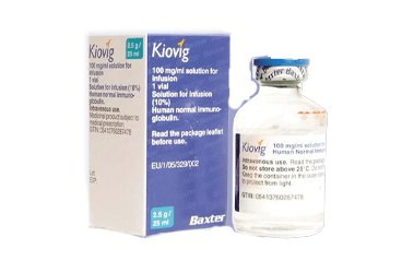 KIOVIG 2.5 GR/25 ML IV INFUZYON/SC KULLANIM ICIN COZELTI ICEREN FLAKON, 1 ADET