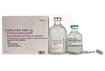 Lungzyme 1000 mg IV İnfüzyonluk Çözelti Hazırlamak İçin Toz ve Çözücü