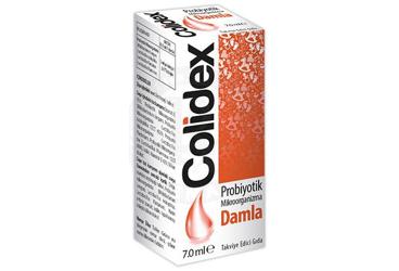 COLIDEX PROBIYOTIK MIKROORGANIZMA DAMLA 7 ml şişe