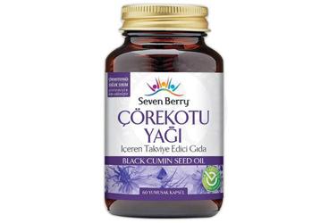 SEVEN BERRY COREKOTU YAGI ICEREN TAKVIYE EDICI GIDA 60 kapsül