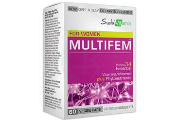 SUDA VITAMIN MULTIFEM KAPSUL 60 kapsül