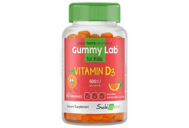 GUMMYLAB VITAMIN D3 FOR KIDS MANDALINA GUMMIES 60 tablet