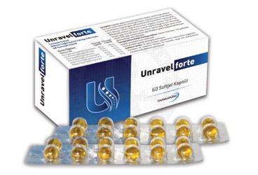 UNRAVEL FORTE TAKVIYE EDICI GIDA SOFTJEL KAPSUL 60 kapsül