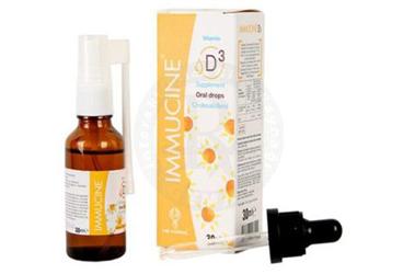 IMMUCINE VITAMIN D3 TAKVIYE EDICI GIDA 30 ml şişe