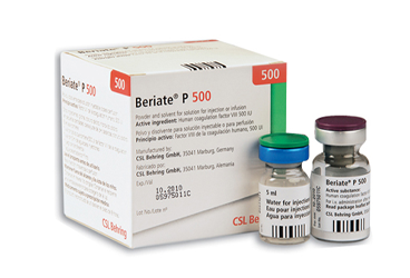 BERIATE 500 IU IV ENJEKSİYONLUK/İNFÜZYONLUK LİYOFİLİZE TOZ VE ÇÖZÜCÜSÜ, 1 ADET