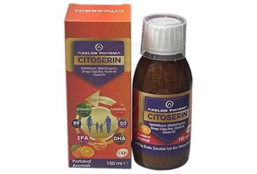 AXELON CITOSERIN SIVI TAKVIYE EDICI GIDA (PORTAKAL AROMALI) 150 ml şişe