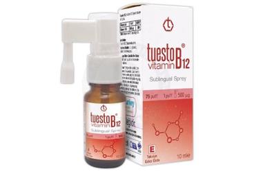 TUESTO VITAMIN B12 SUBLINGUAL SPREY 10 ml şişe