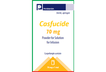 CASFUCİDE 70 MG I.V. İNFÜZYONLUK ÇÖZELTİ HAZIRLAMAK İÇİN LİYOFİLİZE TOZ, 1 ADET