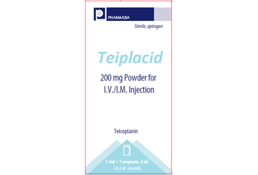 TEİPLACİD 200 MG IV/IM ENJEKSİYONLUK ÇÖZELTİ HAZIRLAMAK İÇİN LİYOFİLİZE TOZ VE ÇÖZÜCÜ, 3 ML