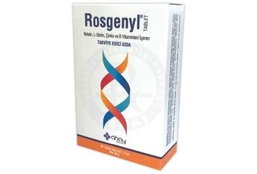 ROSGENYL BETAIN, L-SISTIN, CINKO VE B VITAMINLERI ICEREN TAKVIYE EDICI GIDA 30 tablet