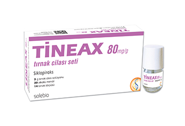 TINEAX 80 MG/G TIRNAK CİLASI SETİ, 1 ADET