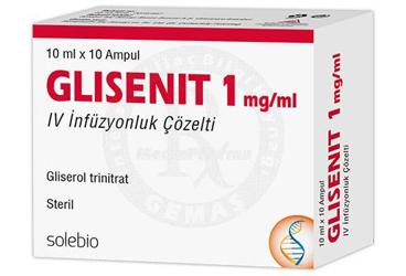 GLİSENİT 1 MG/ML IV İNFÜZYONLUK ÇÖZELTİ, 10 ADET