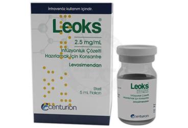 LEOKS 2,5 MG/ML İNFÜZYONLUK ÇÖZELTİ HAZIRLAMAK İÇİN KONSANTRE, 1 ADET