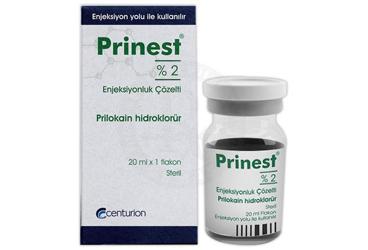 PRİNEST %2 ENJEKSİYONLUK ÇÖZELTİ, 1 ADET