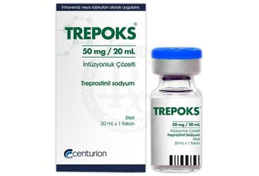 TREPOKS 50 MG/20 ML İNFÜZYONLUK ÇÖZELTİ , 1 ADET