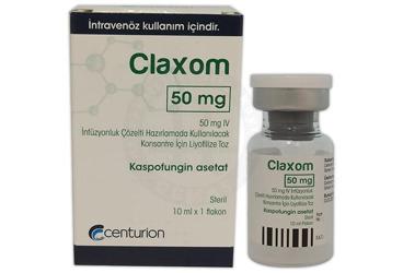 CLAXOM 50 MG IV İNFÜZYONLUK ÇÖZELTİ HAZIRLAMADA KULLANILACAK KONSANTRE , 1 ADET