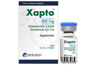 XAPTO 500 MG ENJEKSİYONLUK ÇÖZELTİ HAZIRLAMAK İÇİN TOZ, 1 ADET