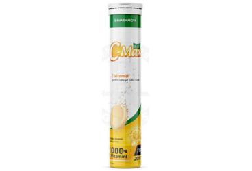 VITARIO C-MAX C VITAMINI ICEREN TAKVIYE EDICI GIDA 1000 mg 20 tablet