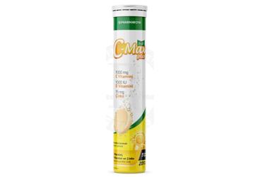 VITARIO C-MAX PLUS C VITAMINI, D VITAMINI, CINKO ICEREN TAKVIYE EDICI GIDA 20 tablet