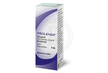 PROLENSA 0.9 MG/ML GÖZ DAMLASI, ÇÖZELTİ, 5 ML