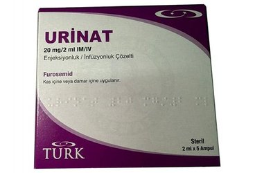 URINAT 20 MG/2 ML IM/IV ENJEKSİYONLUK/İNFÜZYONLUK ÇÖZELTİ